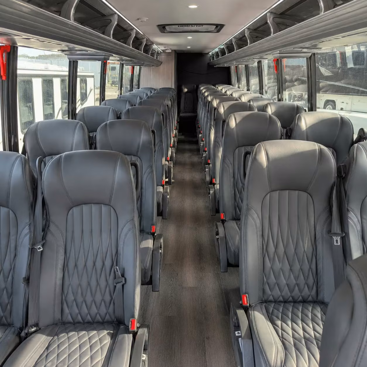 30 passenger minibus interior