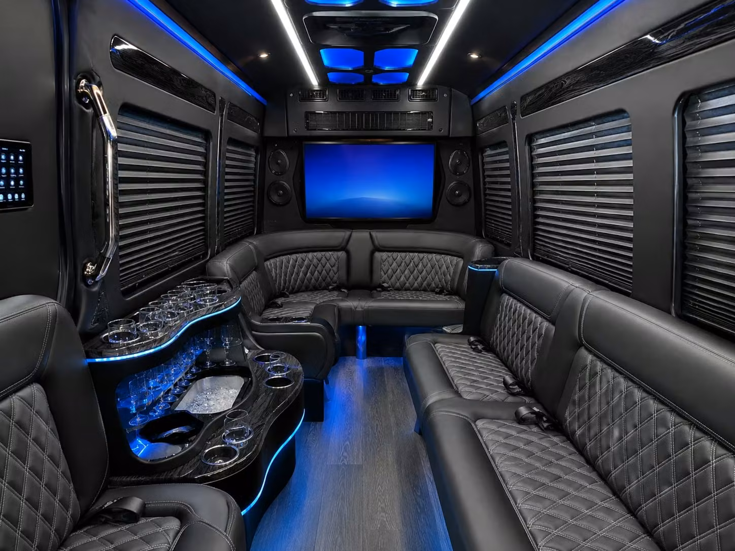 sprinter limousine inside